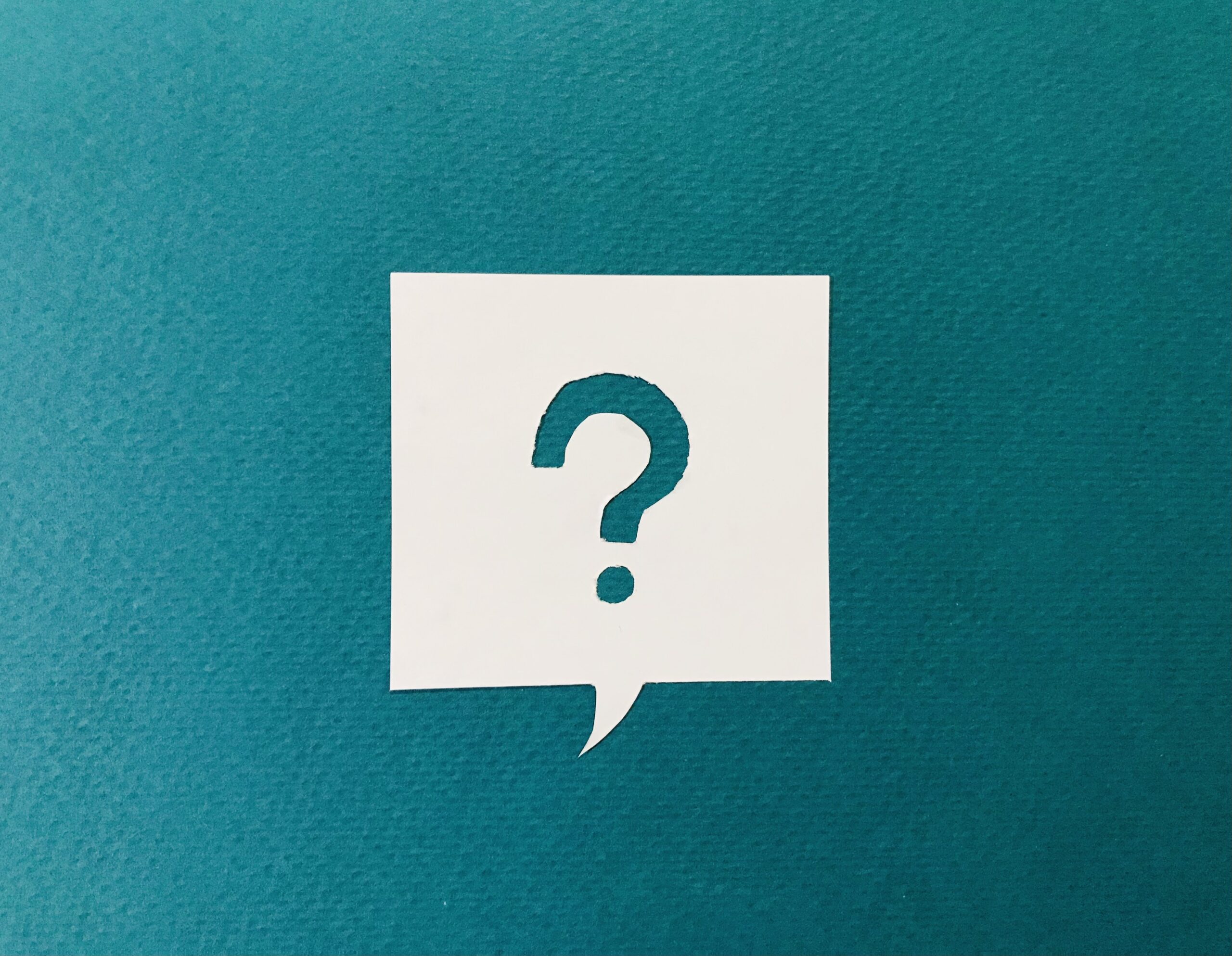 question mark